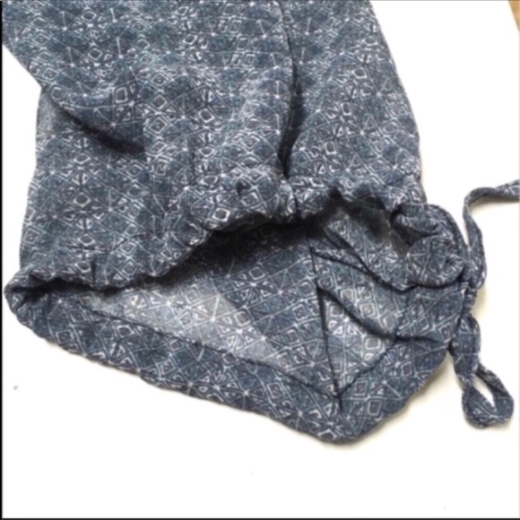 3/$50 Free People Oksana blue boho dress 2 XS - Picture 7 of 7